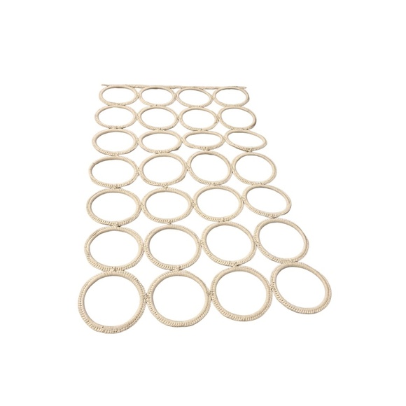 IKEA KOMPLEMENT‎ Multi-Use Scarves Slot Hanger Cream Polypropylene/Steel 28 ¼" - Picture 2 of 9